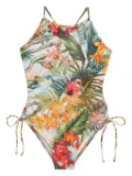 Lygia & Nanny Sally floral-print swimsuit - Green