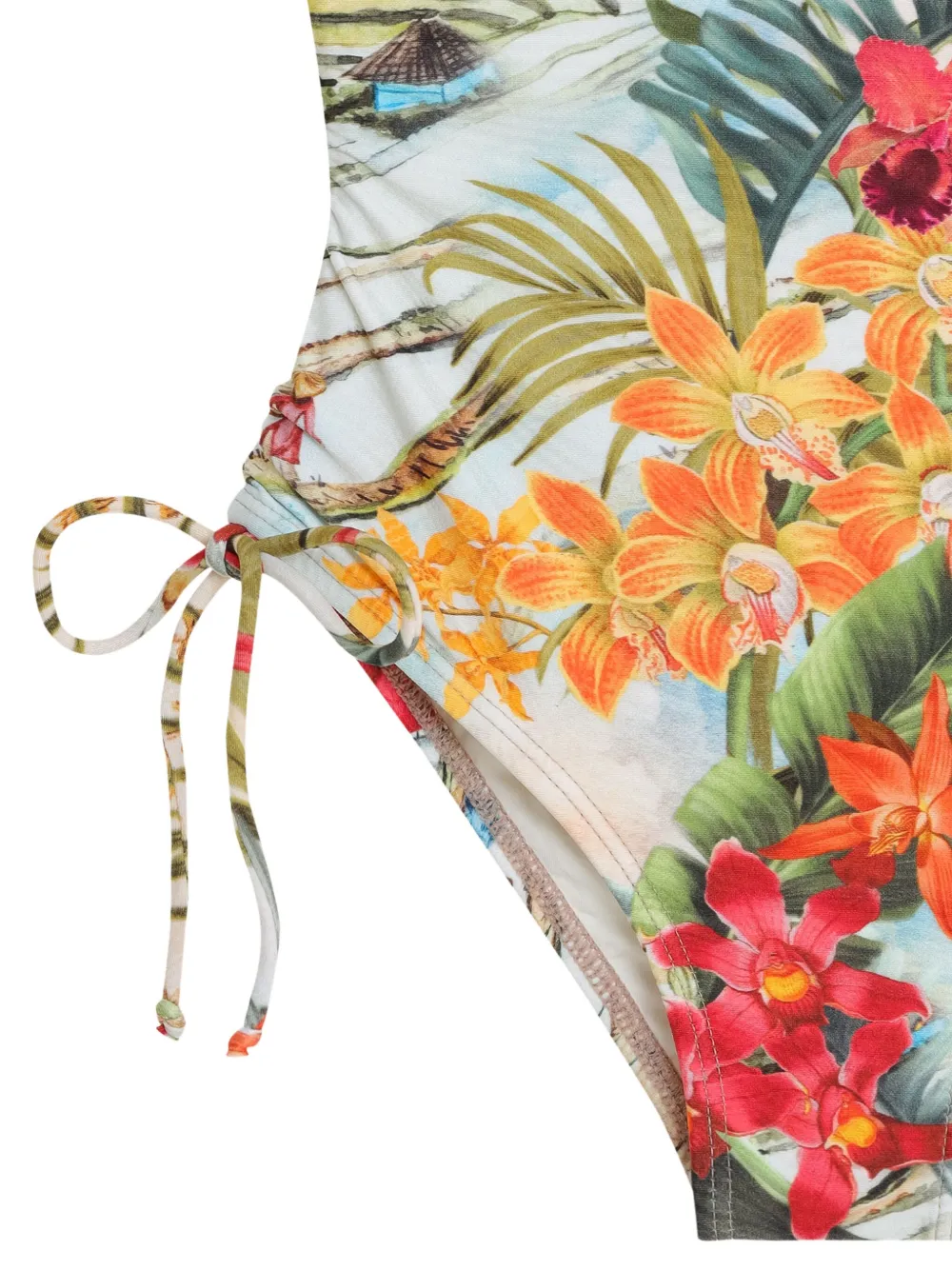 Lygia & Nanny Sally badpak met bloemenprint Groen