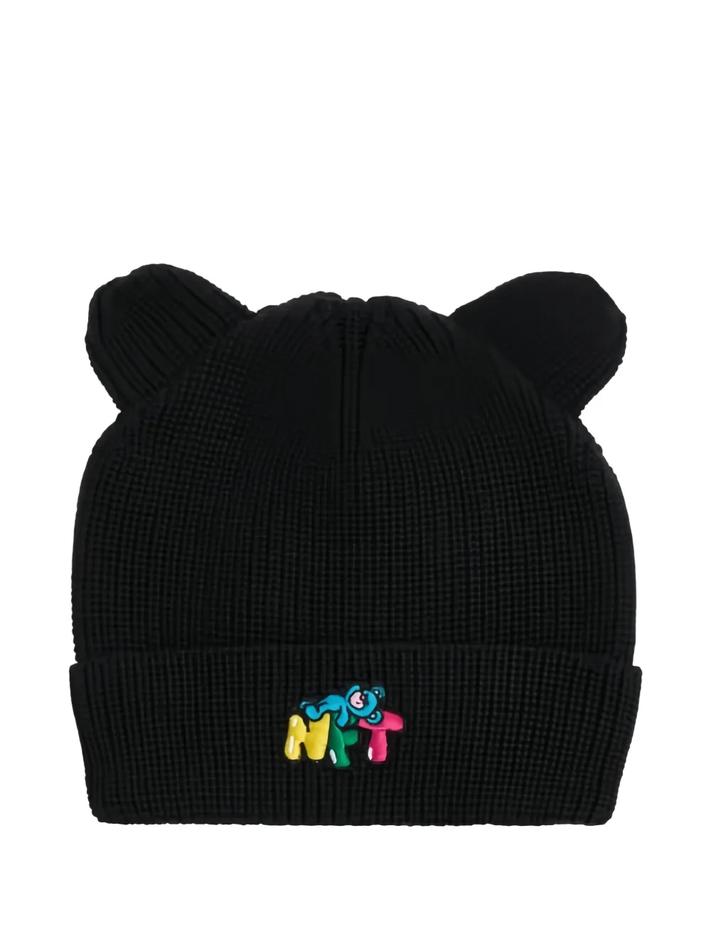 INBETWEENERS logo-embroidered beanie | negro | Image 1