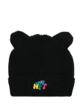 INBETWEENERS logo-embroidered beanie - Black