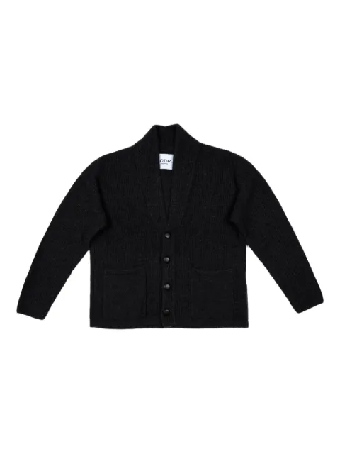 Gotha ribbed-knit cardigan