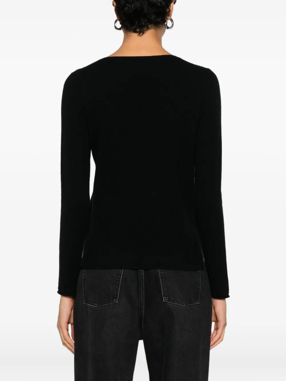 Gotha V-neck Sweater In Black