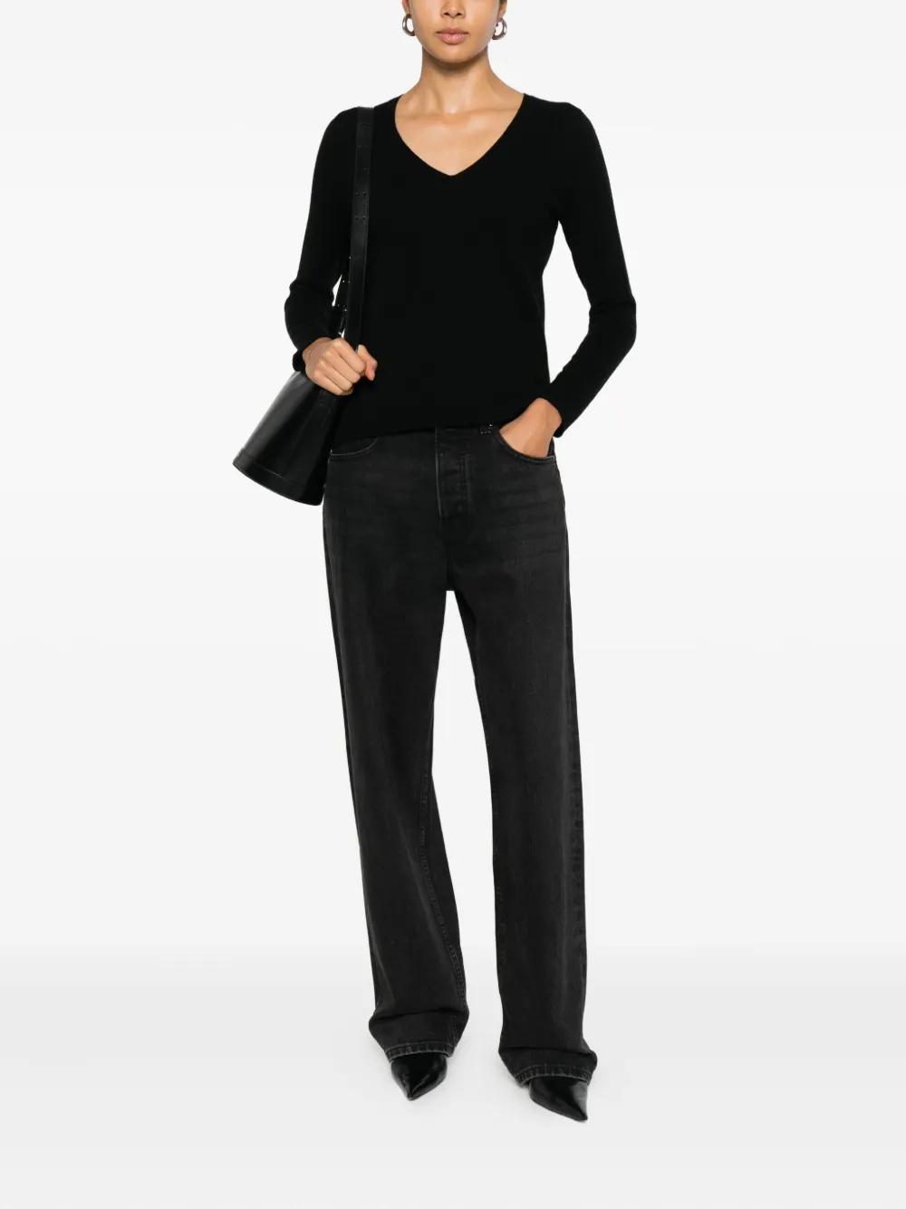 Gotha suéter con cuello en V | Suéteres | Image 2