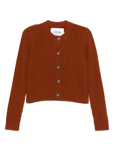 Gotha ribbed cardigan