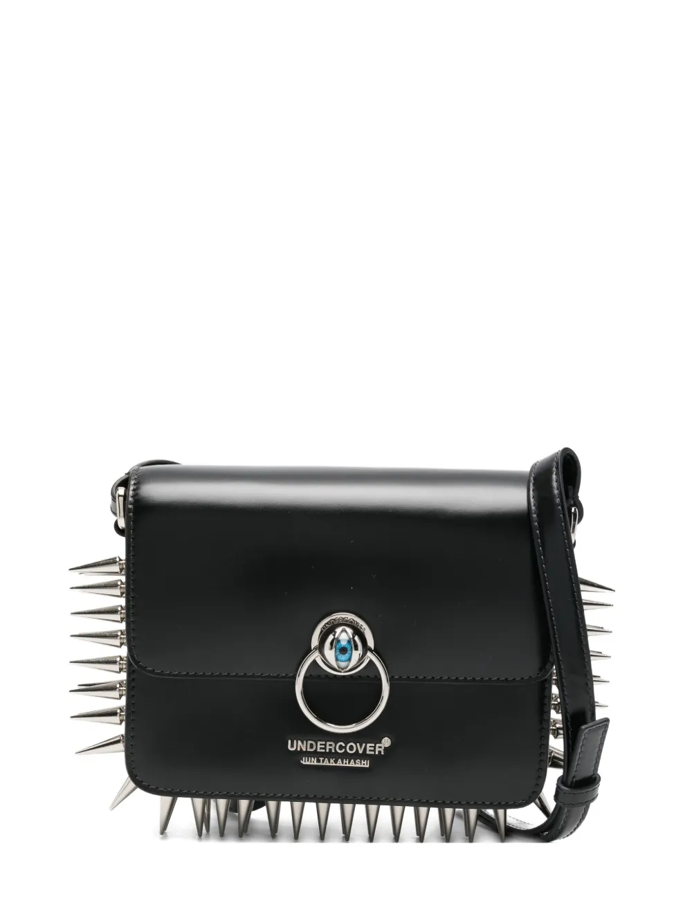 Undercover Borsa a spalla con anello - Nero