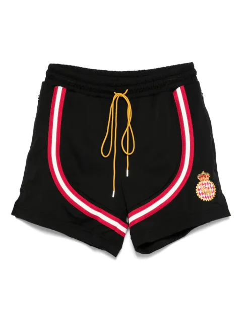 RHUDE cotton-blend track shorts