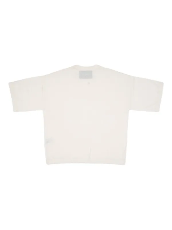 Gotha Cashmere T-shirt White FARFETCH NO
