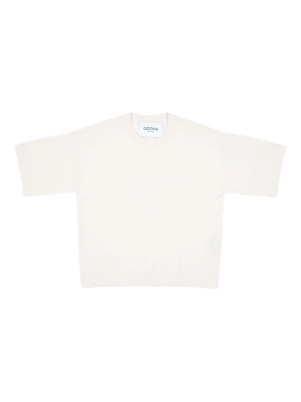 Gotha cashmere T-shirt | White | Image 1