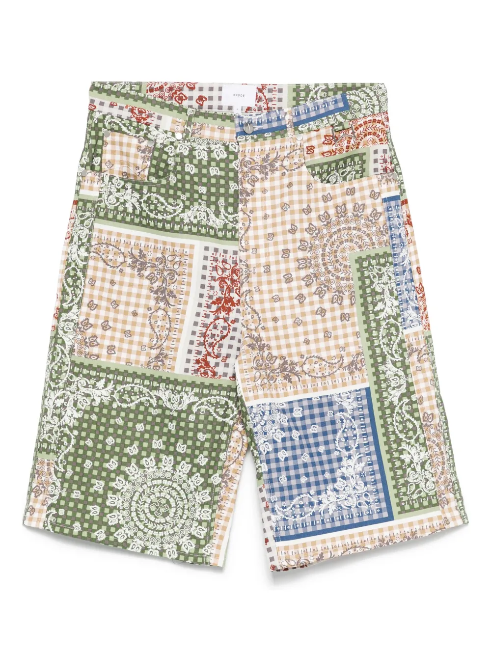 bandana traxedo shorts