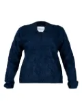 Gotha brushed-finish sweater - Blue