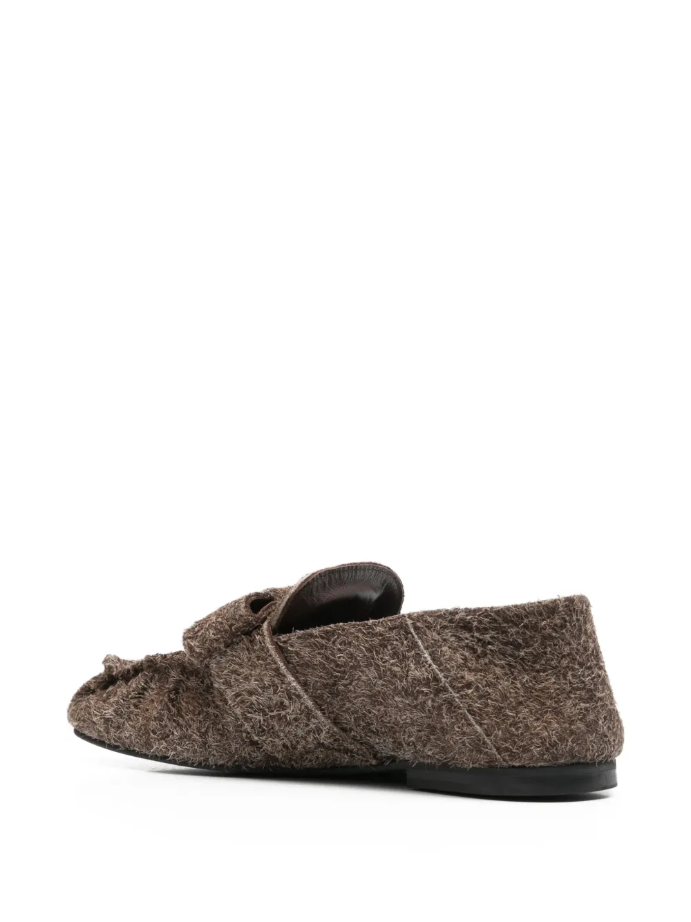 ALOHAS Aeryn suède loafers Bruin