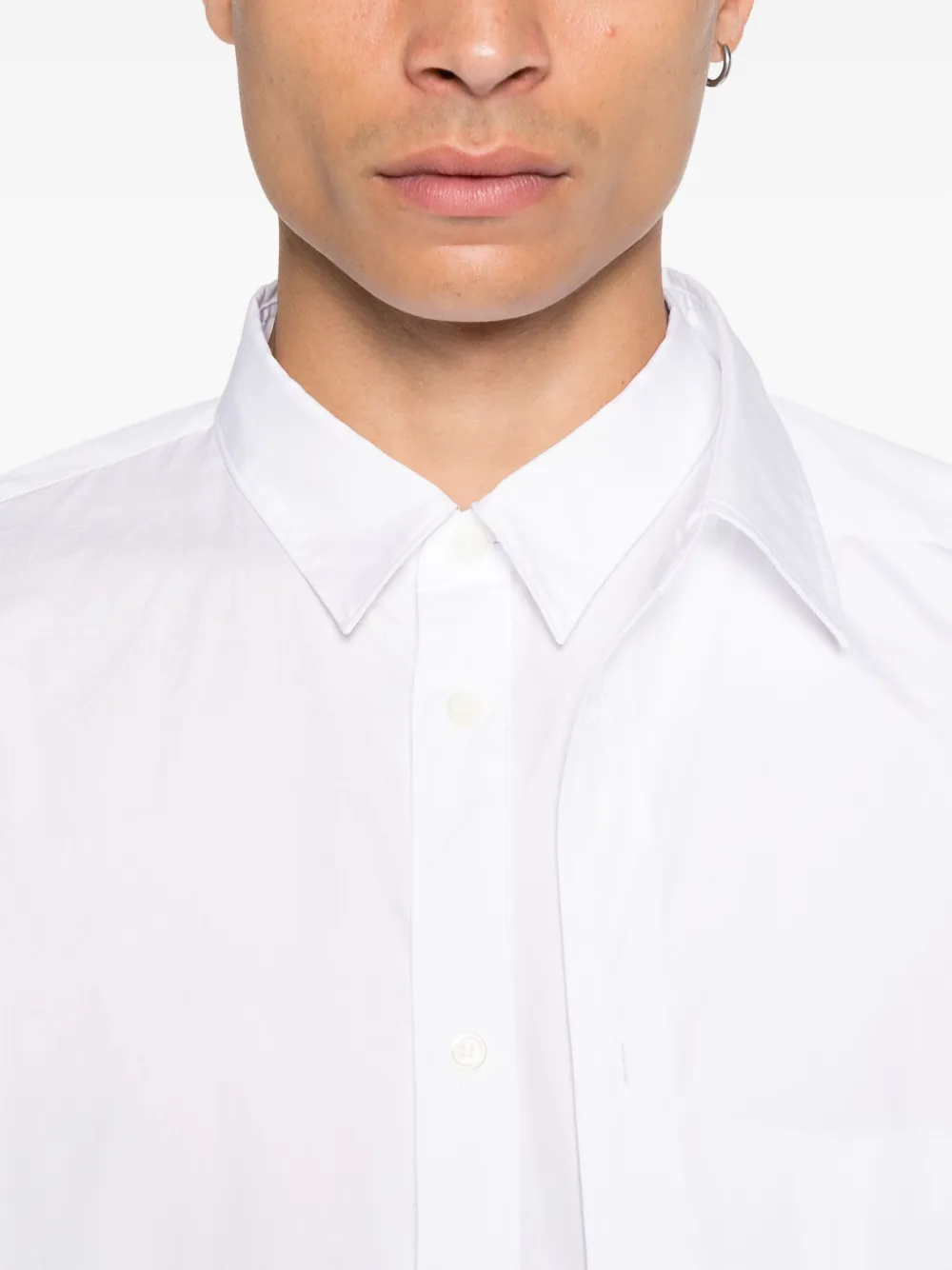 Comme des Garçons Homme Plus Gelaagd T-shirt Light and natural