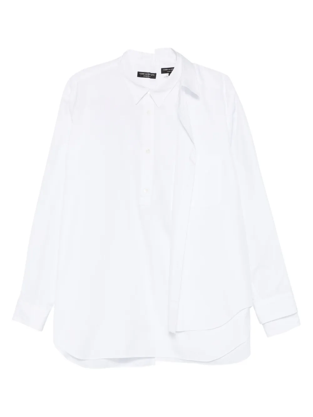 Comme des Garçons Homme Plus chemise à design superposé | Image 1