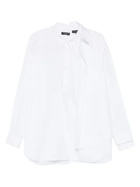 Comme des Garçons Homme Plus camisa a capas