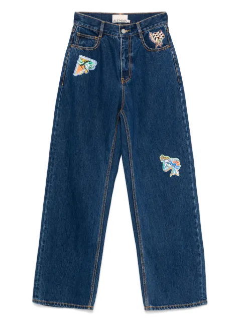 ALEMAIS straight-leg jeans