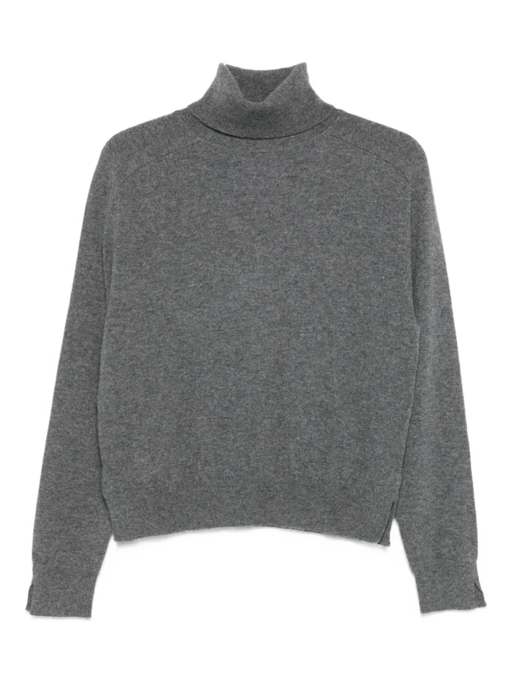 Gotha Turtleneck Long-sleeve Sweater In Gray