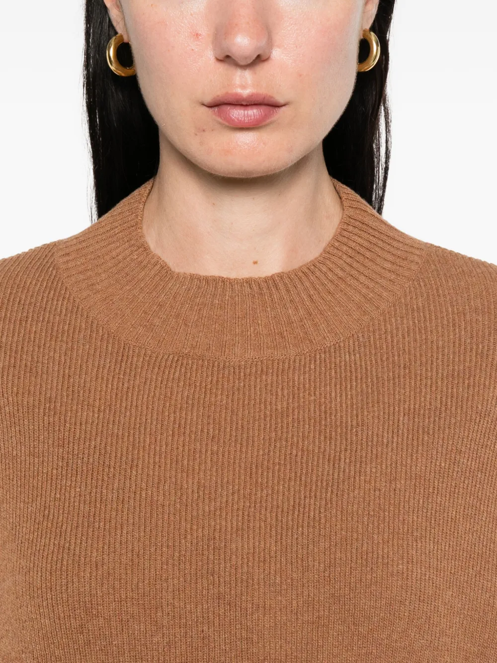A.P.C. Top met banddetail Bruin