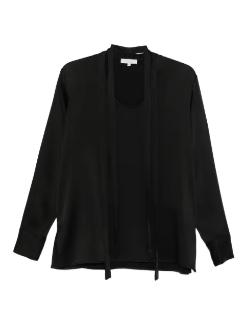 Antonelli Abete tie-neck blouse