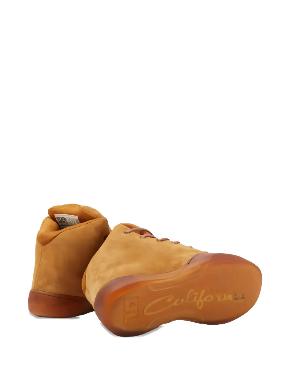 Erl Lace-up High-top Sneakers In Brown