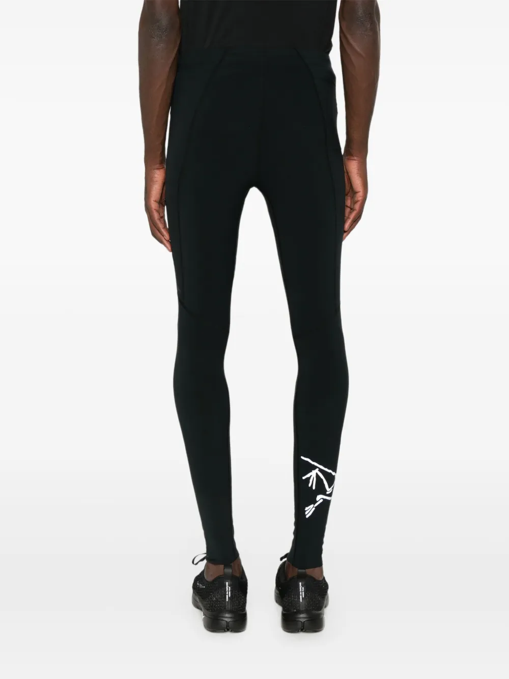 Arc'teryx Legging met logo-print Zwart