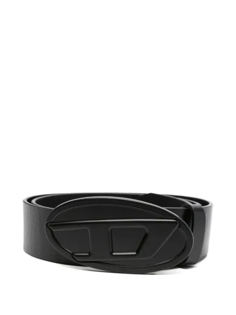 Diesel Oval D logo-plaque belt