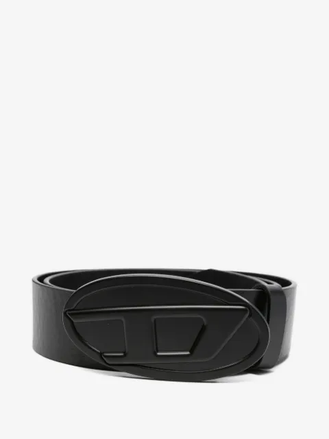 Diesel B-1dr 2.0 logo-plaque belt
