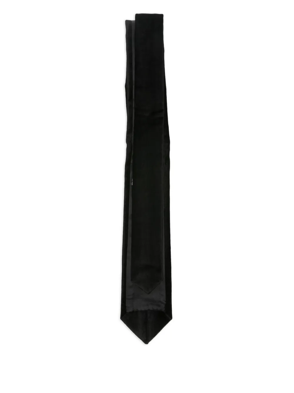 Forte Forte velvet tie - Zwart