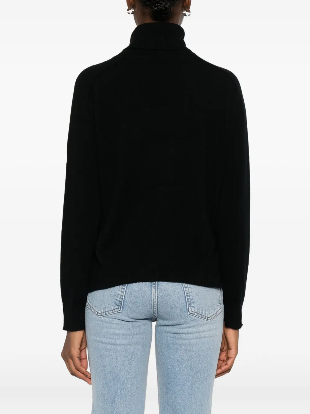 Gotha Turtleneck Sweater In Black