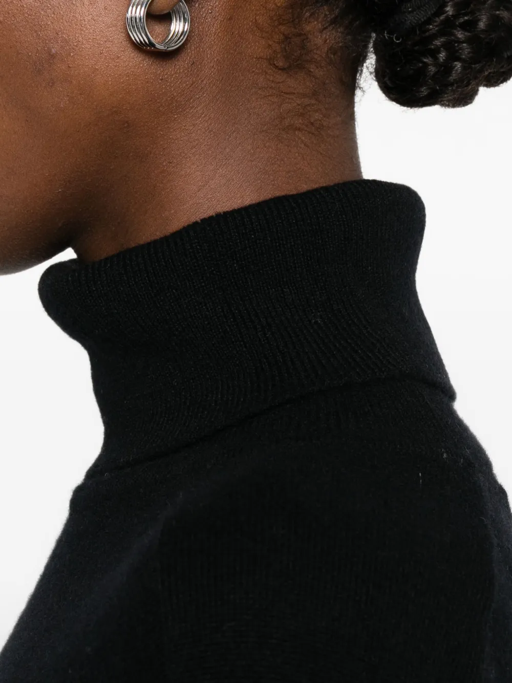 Gotha Turtleneck Sweater In Black
