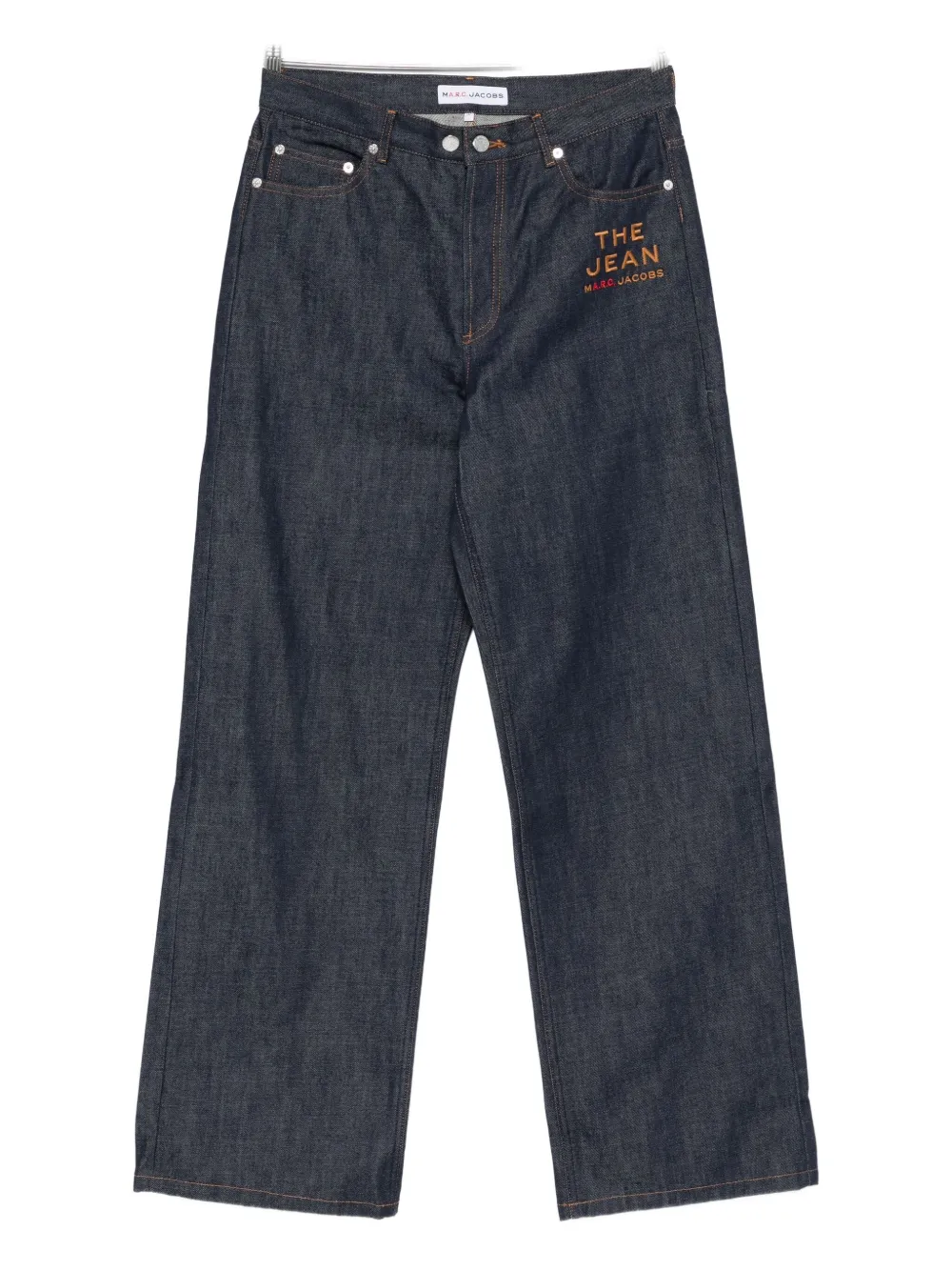 Marc Jacobs X A.p.c Embroidered Jeans In Blue
