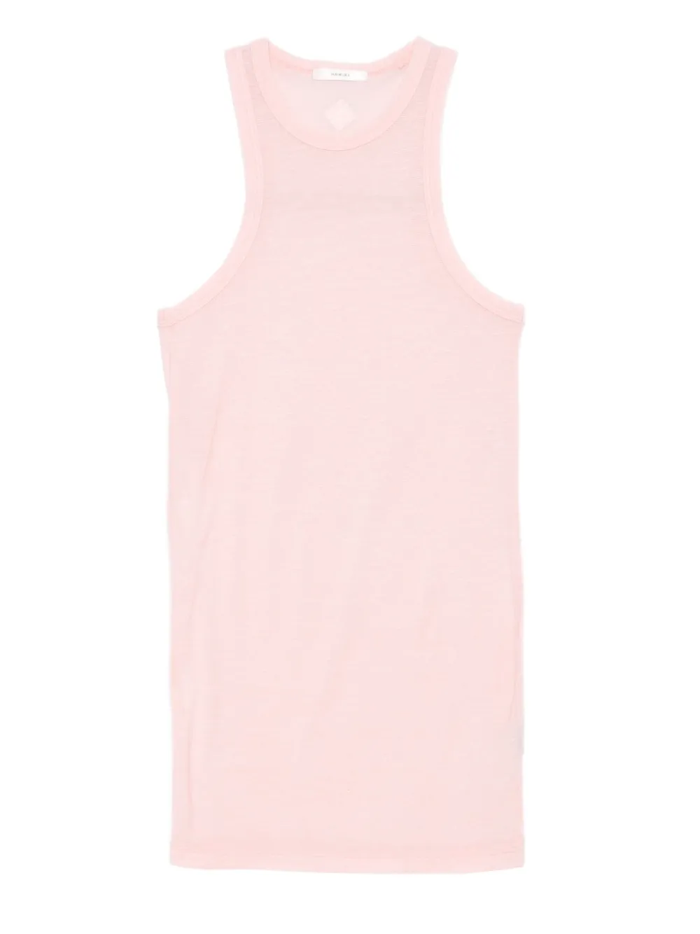Haikure racer-back wool top | Pink | Image 1