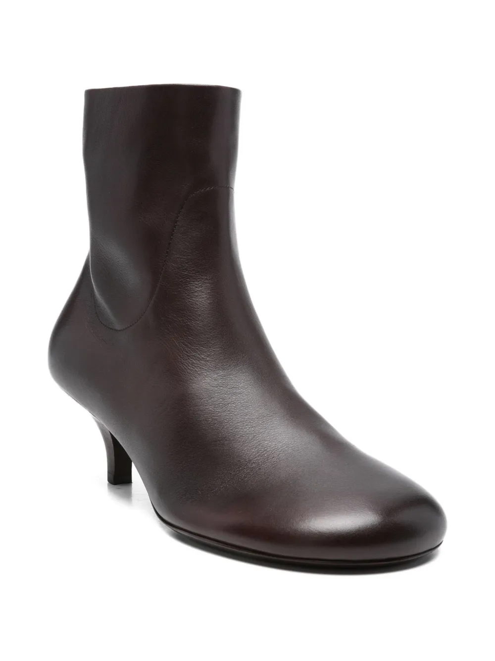 Marsèll kitten-heel leather ankle boots Brown