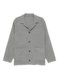 Caruso patch-pocket wool jacket - Grey