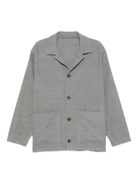Caruso patch-pocket wool jacket