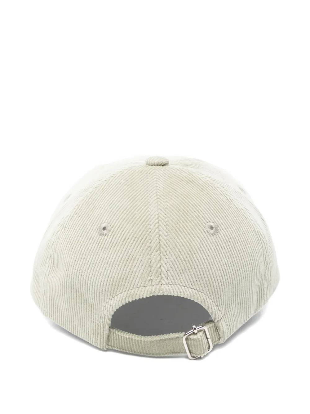 A.P.C. Charlie corduroy baseball cap - Groen