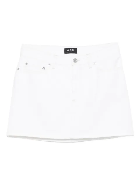 A.P.C. denim mini skirt