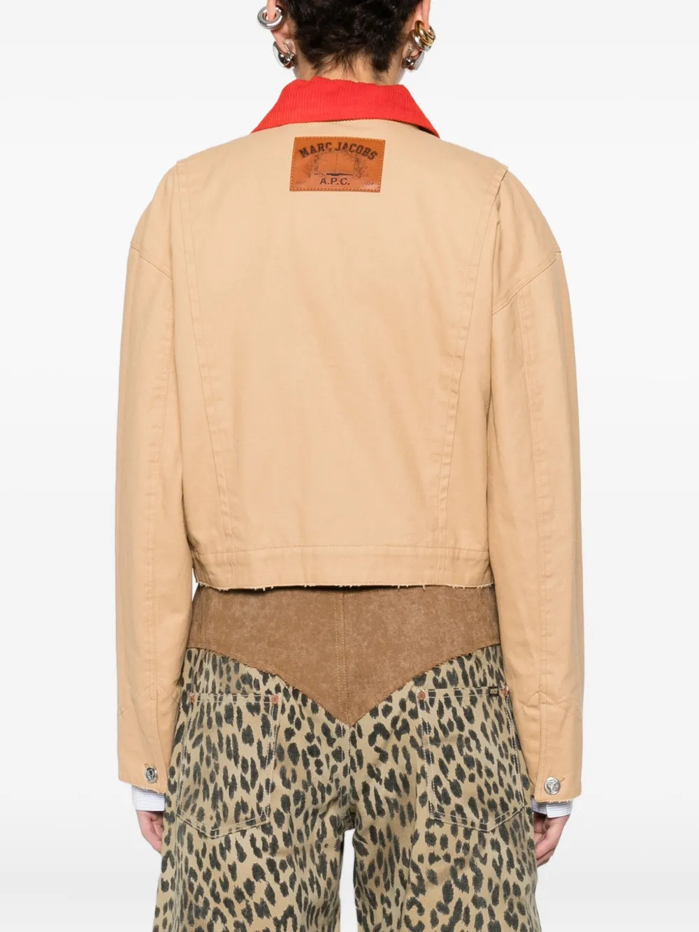 Marc Jacobs Zip-fastening Bomber Jacket In Neutral