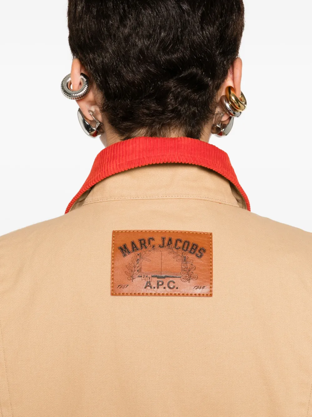 Marc Jacobs Zip-fastening Bomber Jacket In Neutral