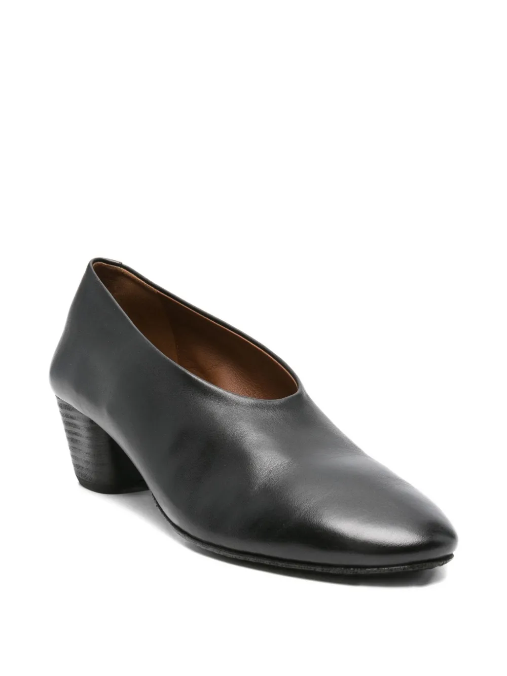 Marsèll 50mm leather pumps Black