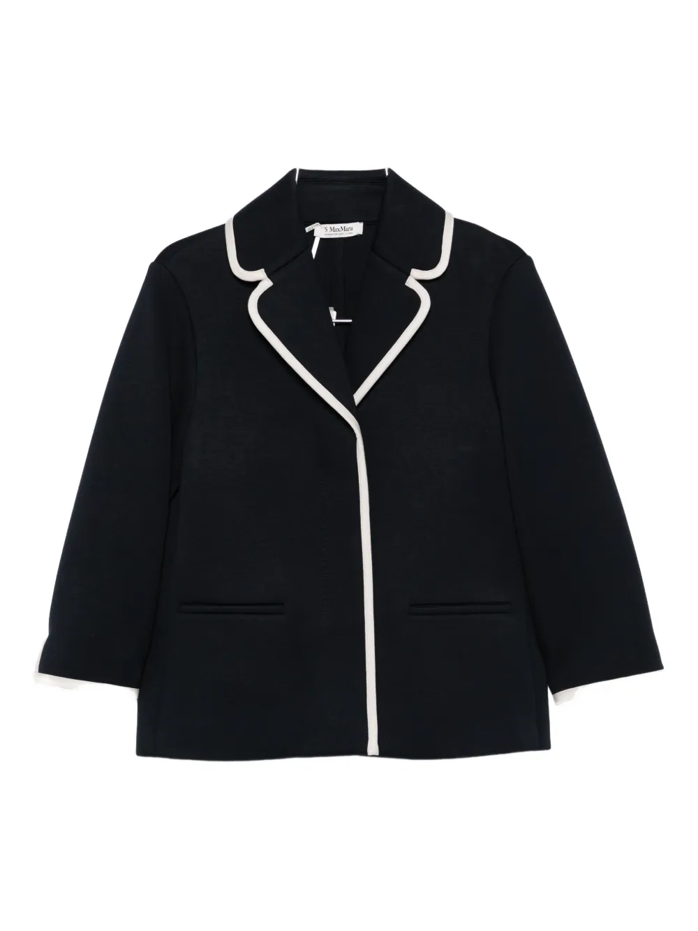 Max Mara Zigrino Jacket In Black