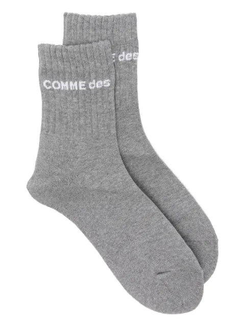 Comme des Garçons Homme Plus calcetines con detalle del logo