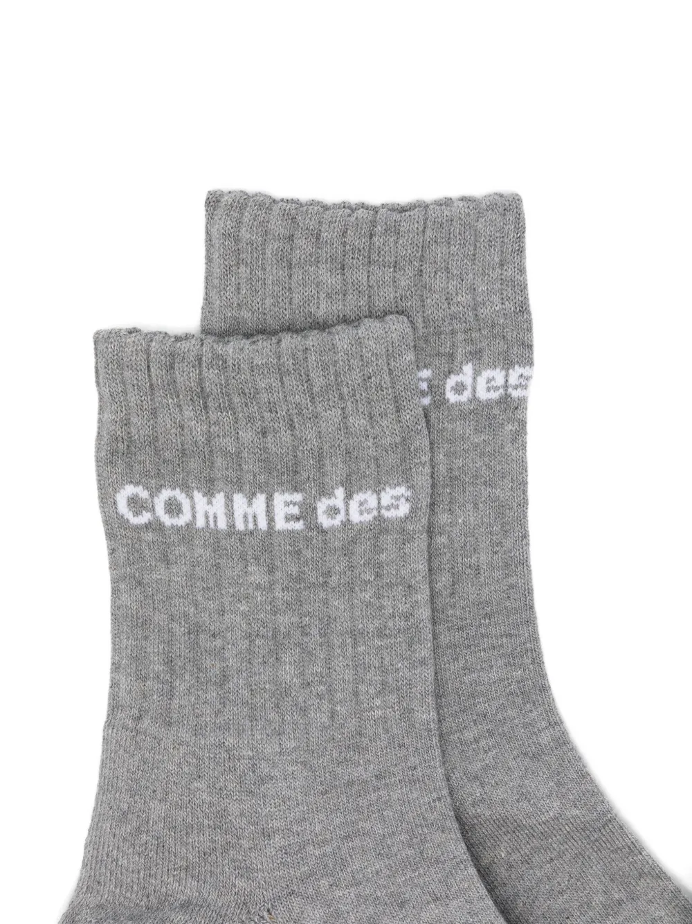 Comme des Garçons Homme Plus Sokken met logodetail Grijs