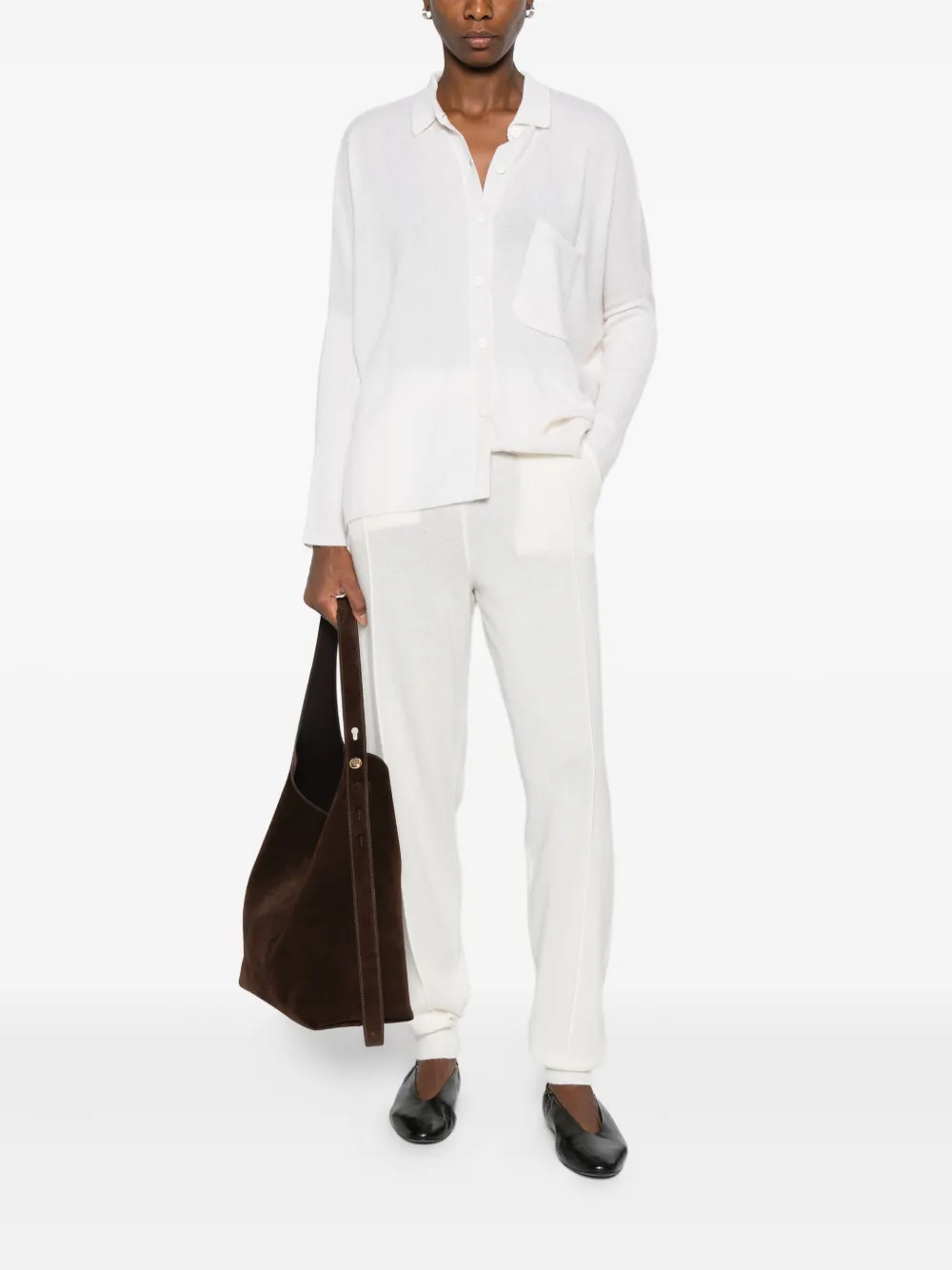 Gotha ribbed-cuff buttoned cardigan | Cardigans | Image 2