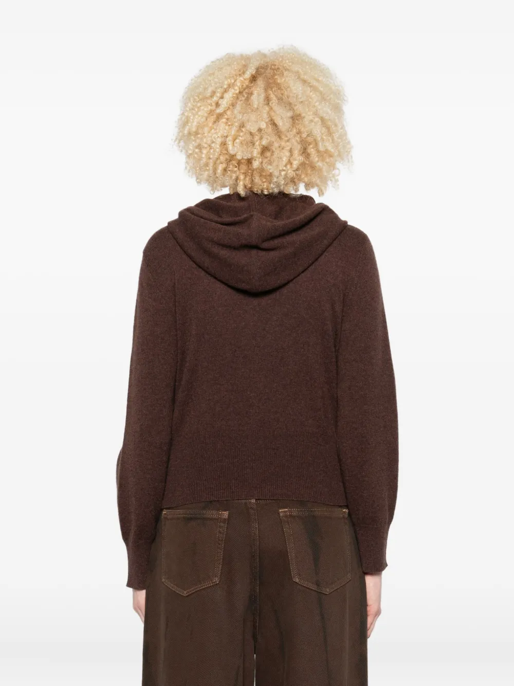 Gotha Zip-up Sweatshirt In Brown