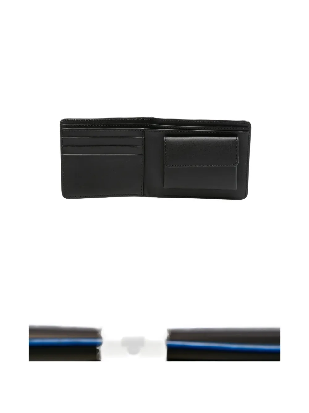 A.P.C. leather wallet Zwart