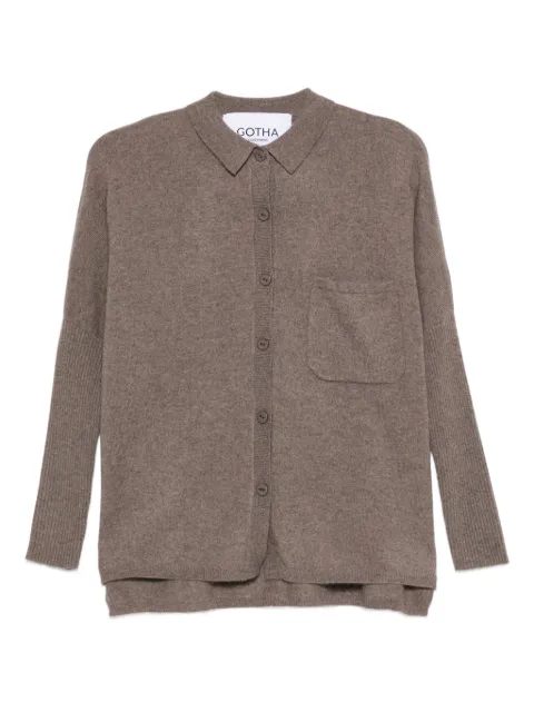 Gotha button-fastening long-sleeve shirt