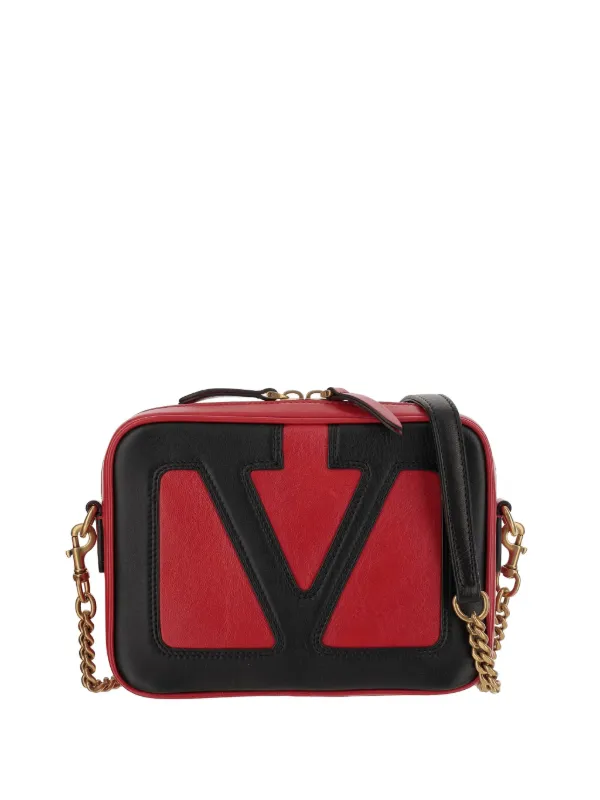 ★VALENTINO★GARAVANI VIVA SUPERSTAR クロスボディバッグ Viva Superstar leather crossbody bag in white - Valentino