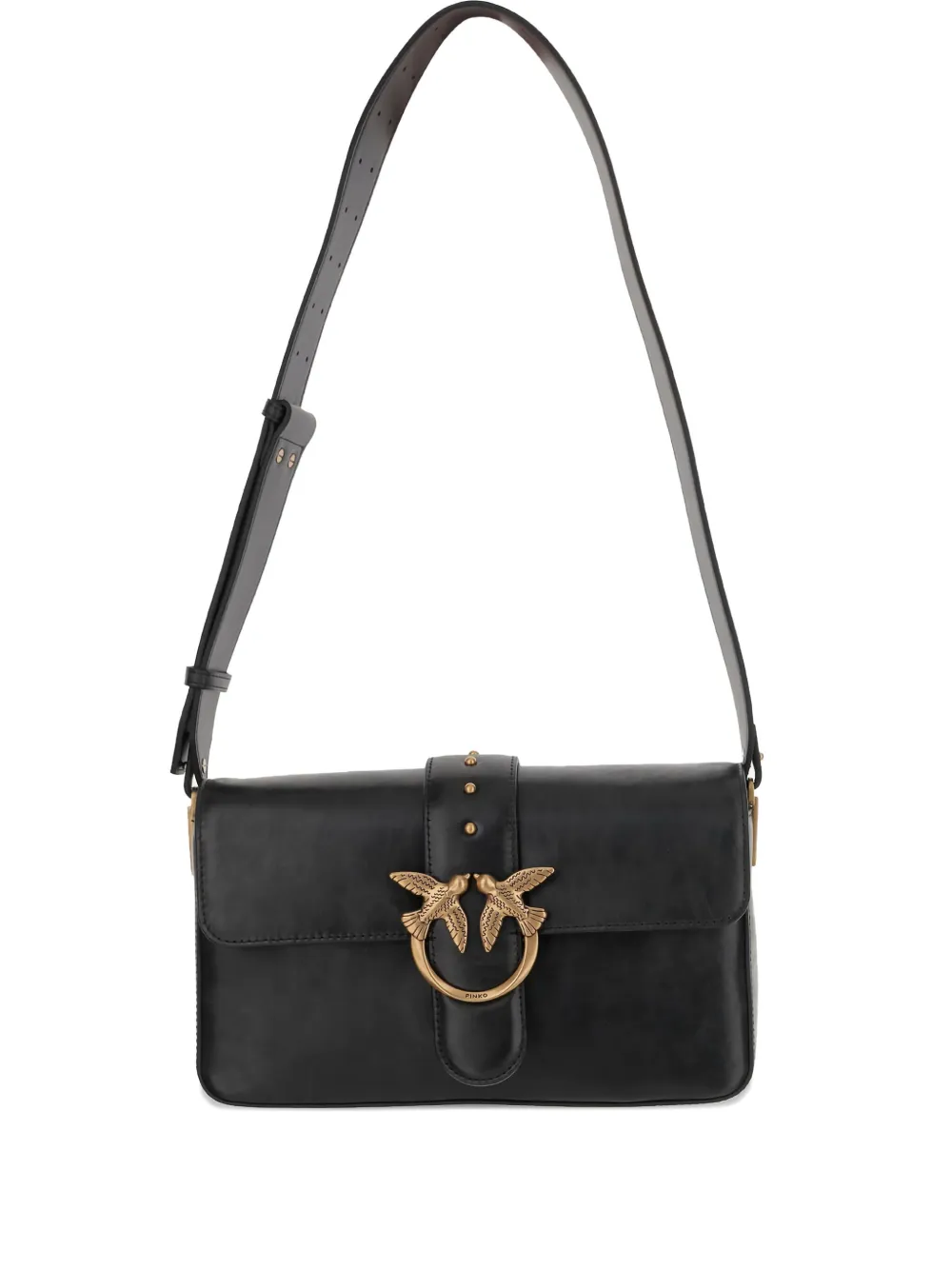 PINKO Love Bag shoulder bag - ブラック PINKO Love Bag shoulder bag - ブラック