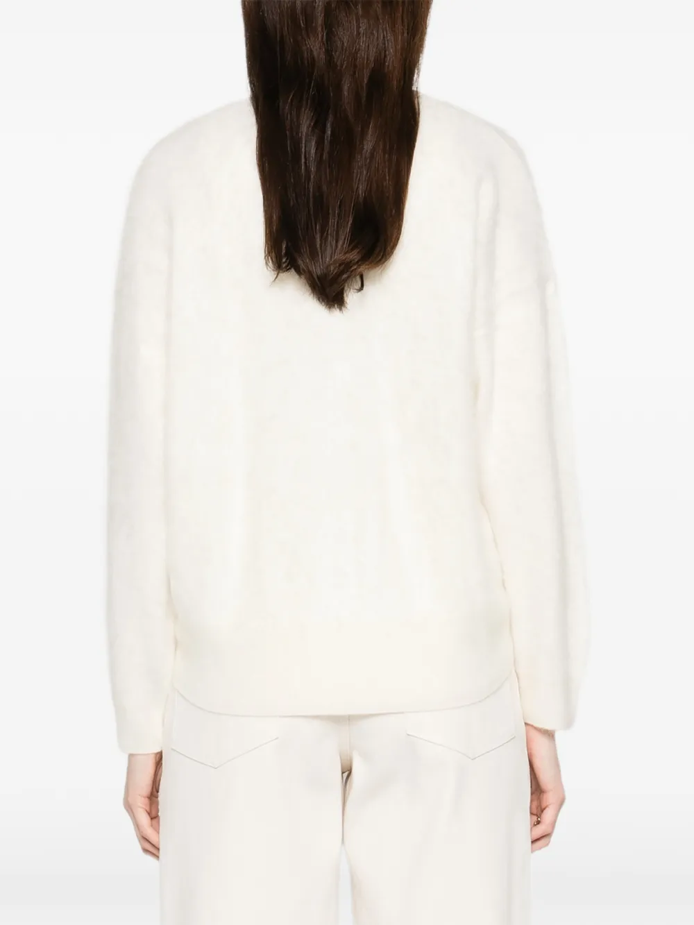 Gotha Vest met V-hals Beige