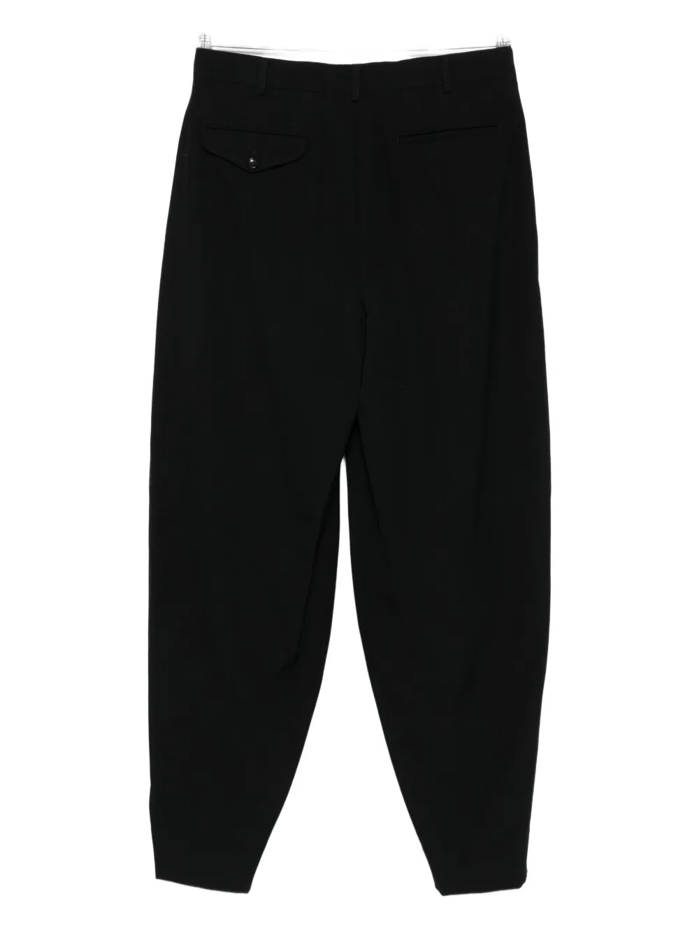 Comme des Garçons Homme Plus pleated trousers - Zwart